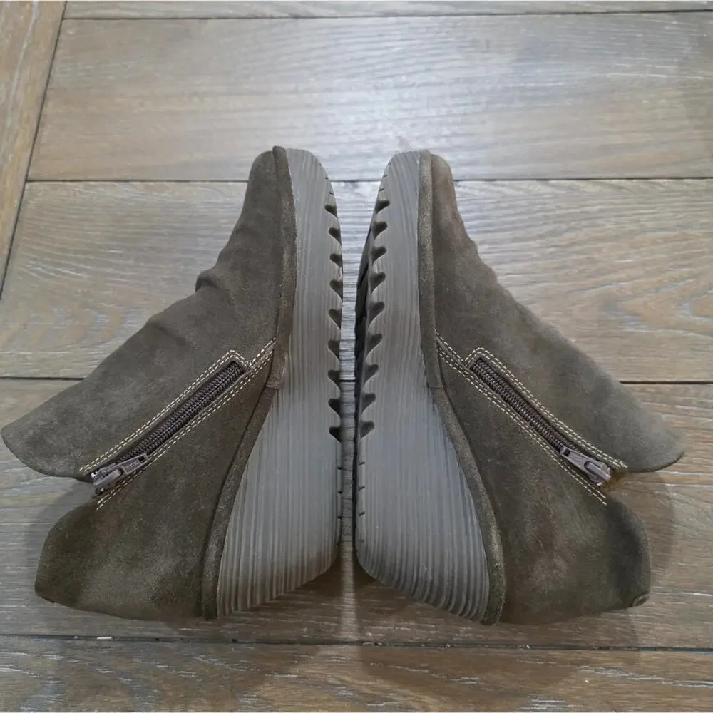 Fly London Yip Ankle Wedge Boot, Women's Size EU 39, US 8.5